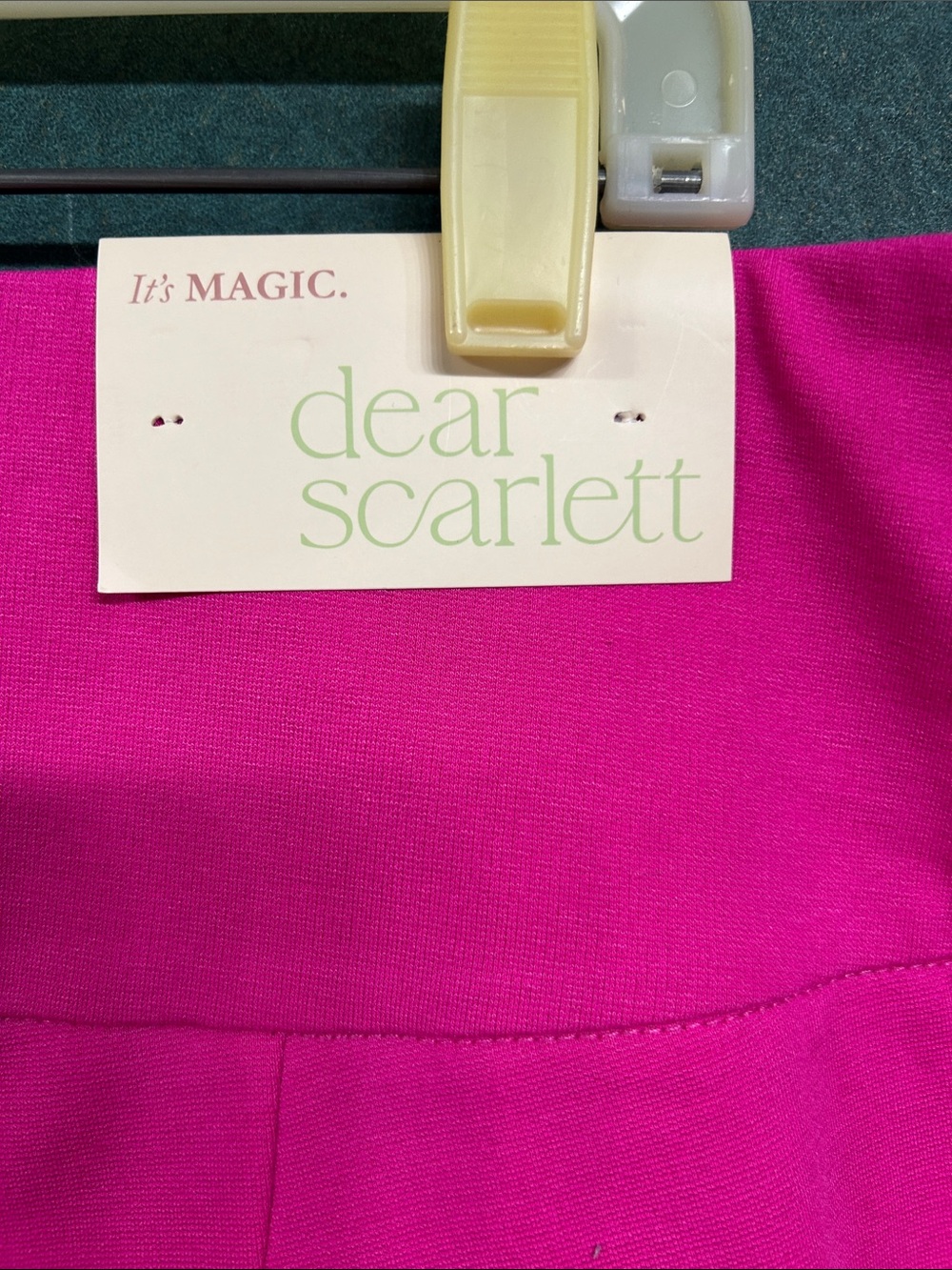NWT 2X Dear Scarlett Hot Pink Pull-On It’s Magic Pants - Picture 4 of 6
